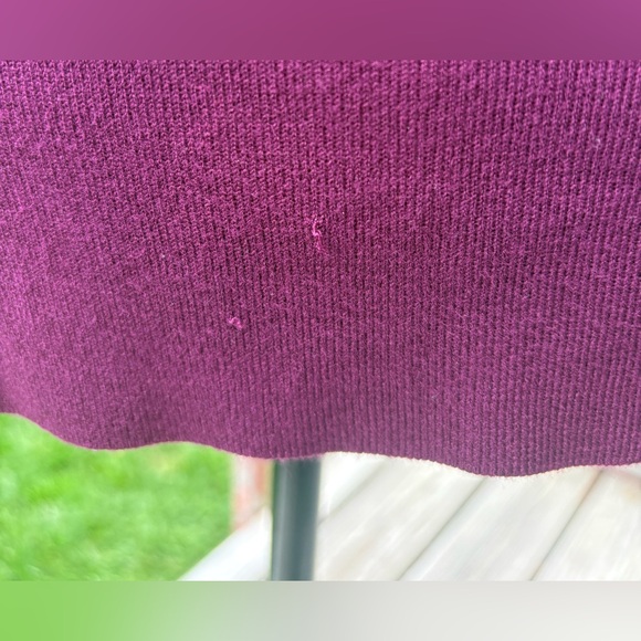 Chico's Rich Plum Long Sleeve Turtleneck - Picture 6 of 10